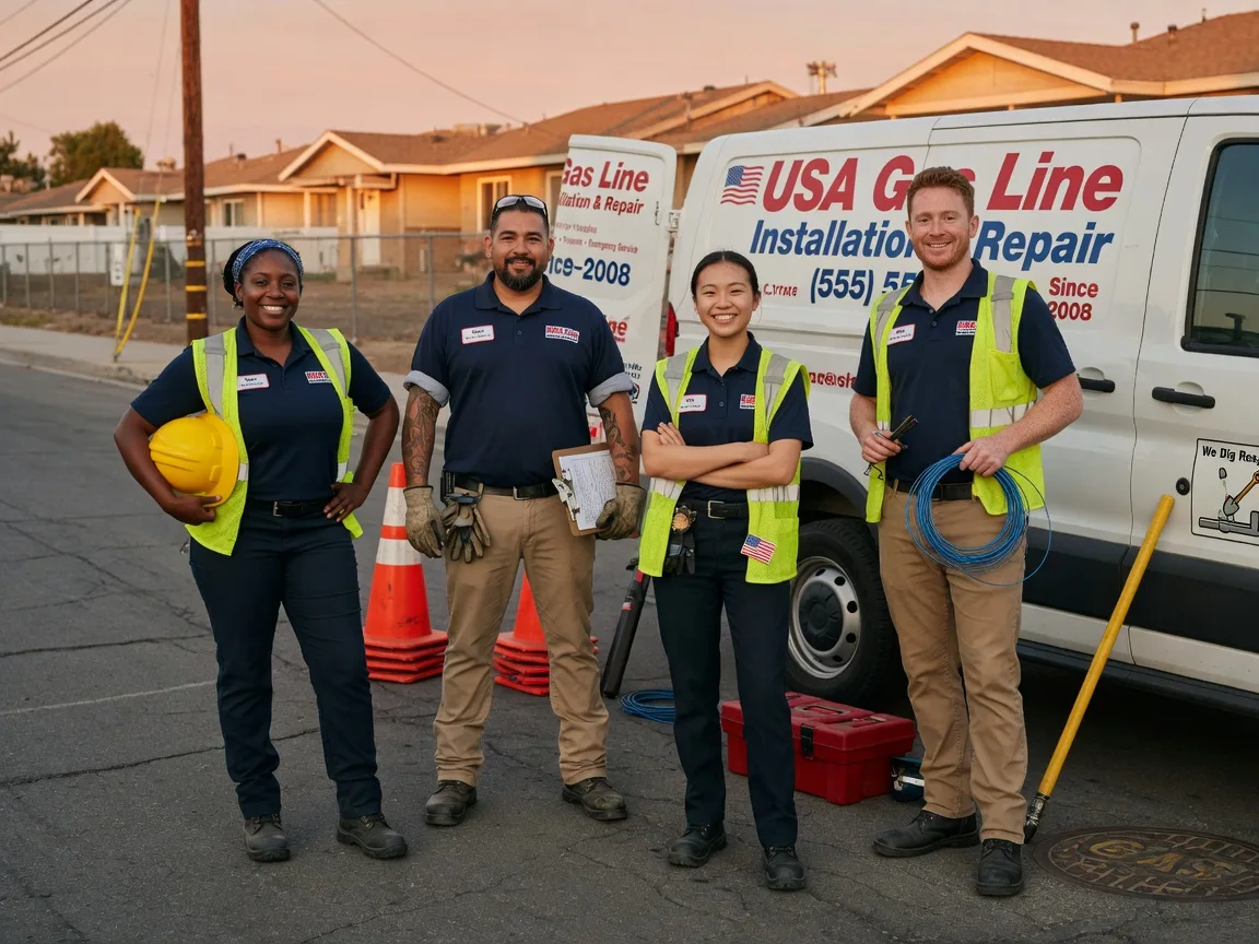 Gas Line Installation company in Leaf River, IL