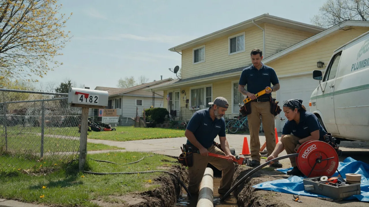Gas Line Repair in Leaf River, IL near me